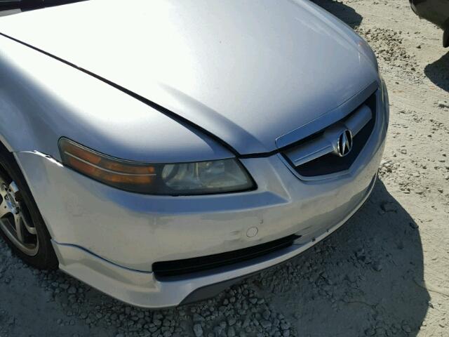 19UUA65604A028879 - 2004 ACURA TL SILVER photo 9