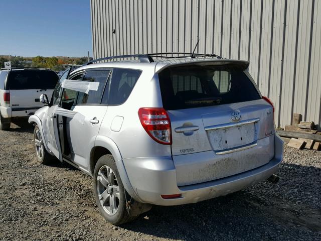 JTMRK4DV5A5087767 - 2010 TOYOTA RAV4 SPORT SILVER photo 3