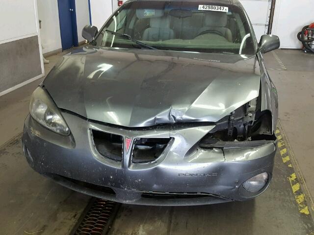 2G2WP522151173334 - 2005 PONTIAC GRAND PRIX GRAY photo 9