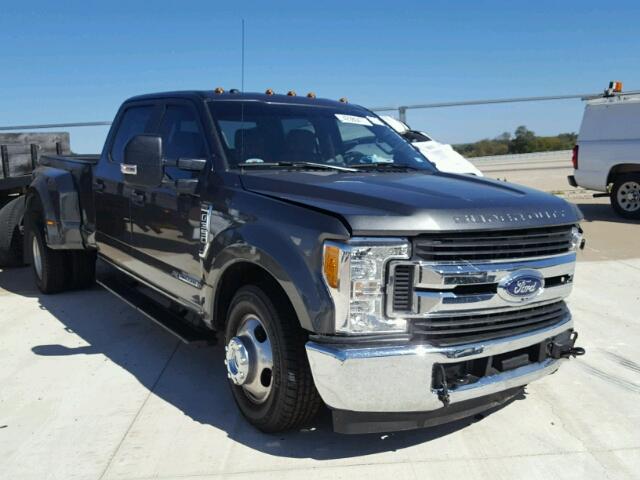 1FT8W3CT2HEE01265 - 2017 FORD F350 SUPER CHARCOAL photo 1