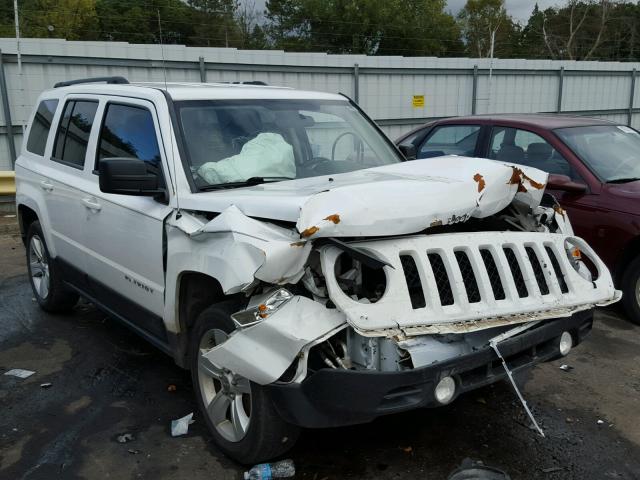 1C4NJPFA1DD213856 - 2013 JEEP PATRIOT WHITE photo 1