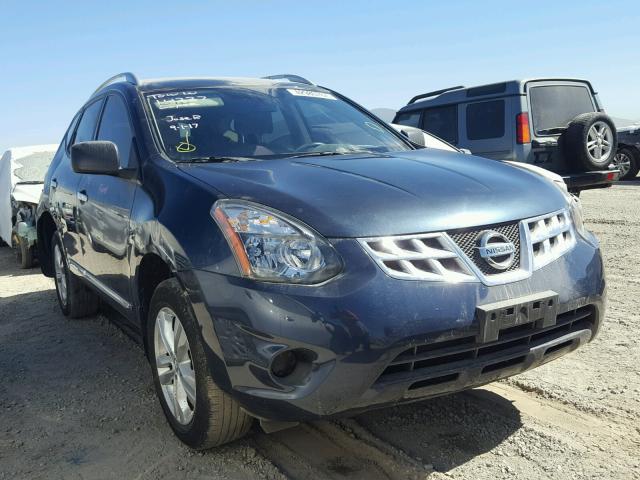 JN8AS5MT4FW672086 - 2015 NISSAN ROGUE SELE BLUE photo 1