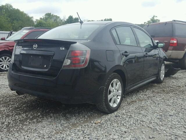 3N1AB6AP6BL638341 - 2011 NISSAN SENTRA 2.0 BLACK photo 4