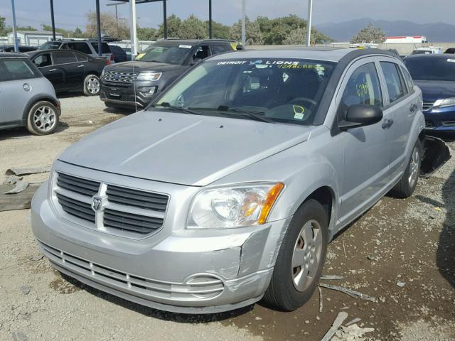 1B3HB28C99D125917 - 2009 DODGE CALIBER SILVER photo 2