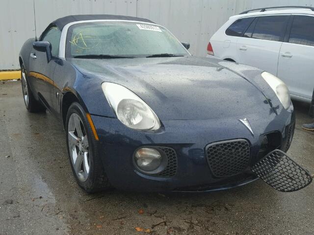 1G2MG35X27Y118894 - 2007 PONTIAC SOLSTICE G BLUE photo 1