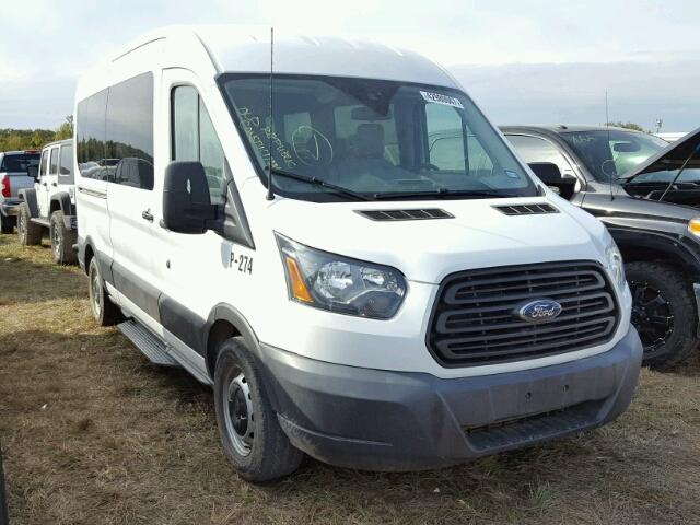 1FBAX2CG1FKA52775 - 2015 FORD TRANSIT T- WHITE photo 1