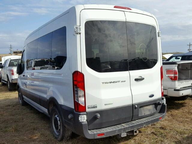 1FBAX2CG1FKA52775 - 2015 FORD TRANSIT T- WHITE photo 3