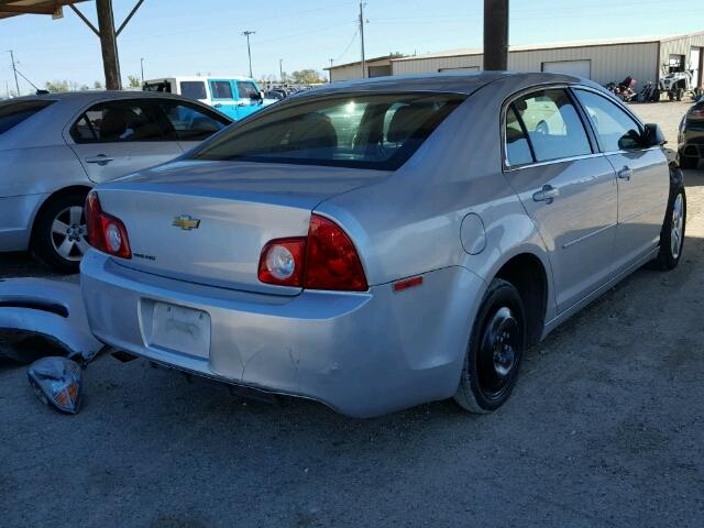 1G1ZA5EU1CF290109 - 2012 CHEVROLET MALIBU LS Gümüş foto 4