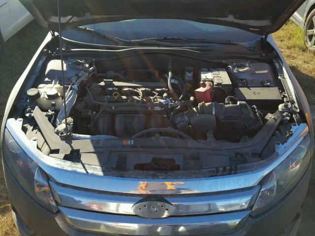 3FAHP0HA3CR108683 - 2012 FORD FUSION GRAY photo 7