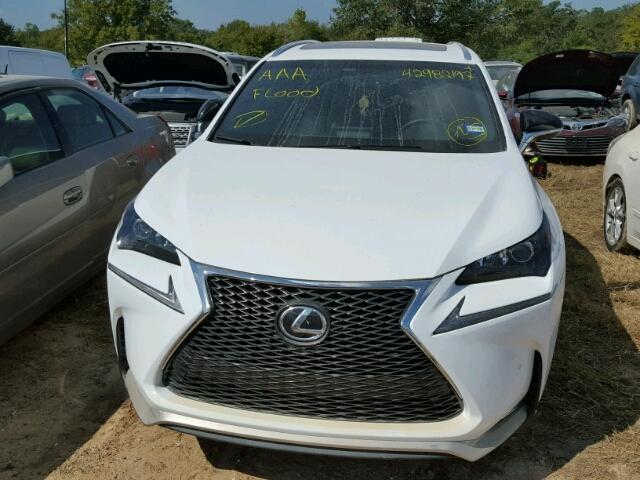 JTJYARBZXG2032496 - 2016 LEXUS NX WHITE photo 9