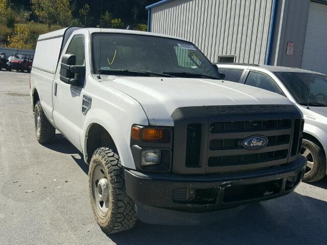 1FTNF21528EE51309 - 2008 FORD F250 SUPER WHITE photo 1