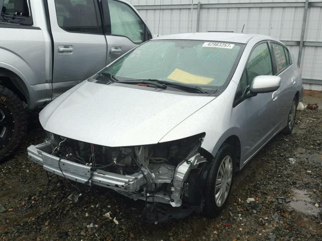 JHMZE2H58AS029402 - 2010 HONDA INSIGHT LX SILVER photo 2