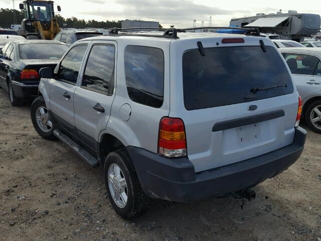 1FMYU02154KA44725 - 2004 FORD ESCAPE GRAY photo 3