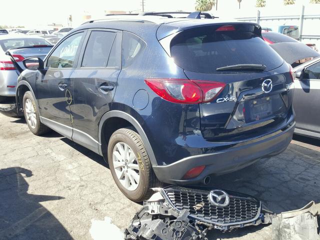 JM3KE2CY0F0543419 - 2015 MAZDA CX-5 TOURI BLUE photo 3