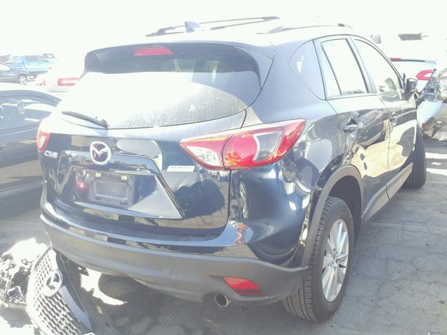 JM3KE2CY0F0543419 - 2015 MAZDA CX-5 TOURI BLUE photo 4