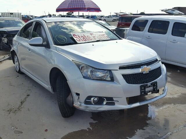 1G1PF5S9XB7252430 - 2011 CHEVROLET CRUZE GRAY photo 1