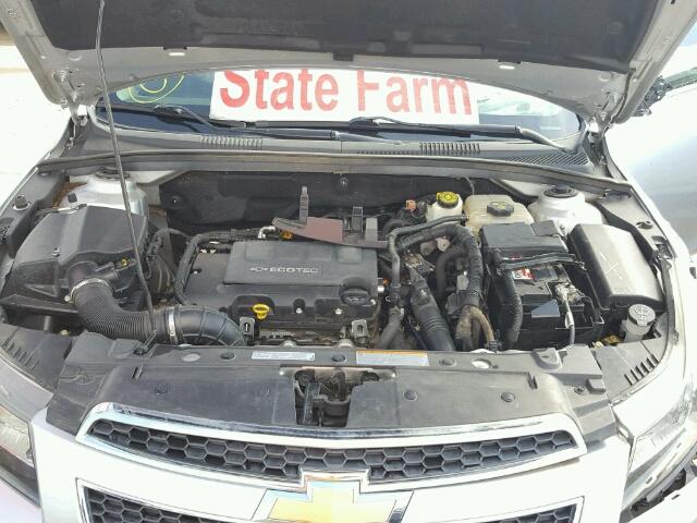 1G1PF5S9XB7252430 - 2011 CHEVROLET CRUZE GRAY photo 7