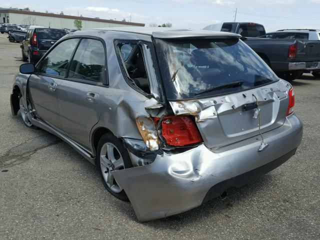 JF4GG61685G057327 - 2005 SAAB 9-2 LINEAR SILVER photo 3