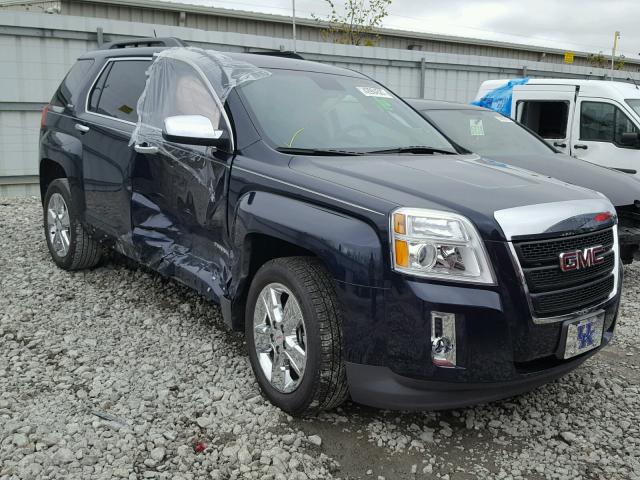 2GKALREK3F6120082 - 2015 GMC TERRAIN SL BLUE photo 1