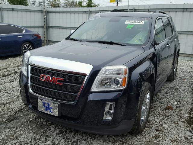 2GKALREK3F6120082 - 2015 GMC TERRAIN SL BLUE photo 2