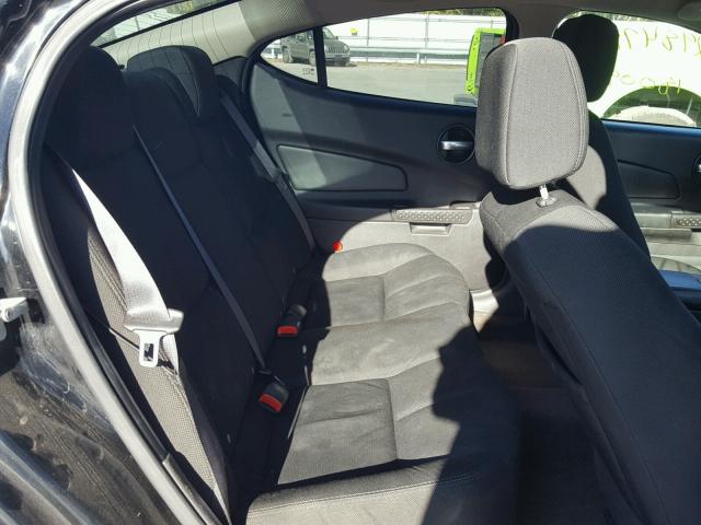 2G2WP552271115179 - 2007 PONTIAC GRAND PRIX შავი ფოტო 6