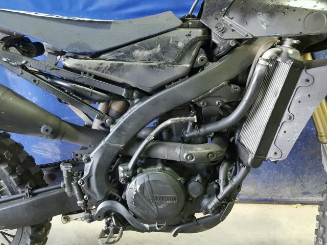 JYACJ21C7GA004187 - 2016 YAMAHA YZ450 F BLACK photo 7