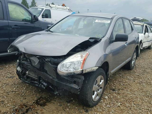 JN8AS5MV0BW683162 - 2011 NISSAN ROGUE S GRAY photo 2