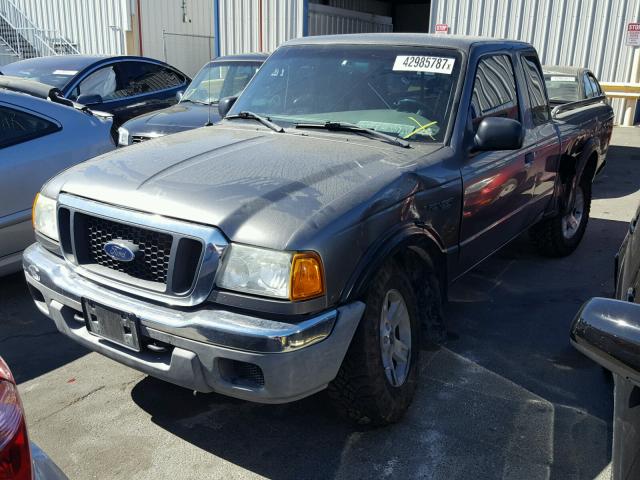 1FTZR15E94PB54548 - 2004 FORD RANGER GRAY photo 2