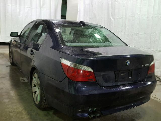 WBANA73514B047581 - 2004 BMW 530 I BLUE photo 3