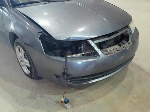 1G8AJ55F16Z110243 - 2006 SATURN ION LEVEL GRAY photo 9