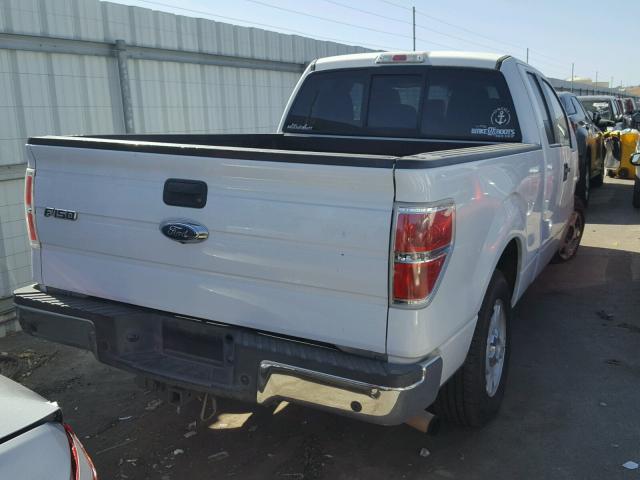 1FTFX1CT5CKD38911 - 2012 FORD F150 SUPER WHITE photo 4