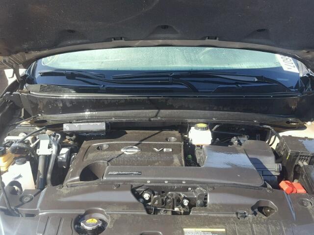 5N1AR2MN6EC639772 - 2014 NISSAN PATHFINDER GRAY photo 7