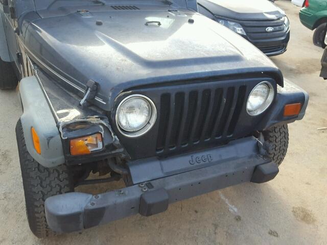 1J4FY29P0XP473472 - 1999 JEEP WRANGLER / BLACK photo 9