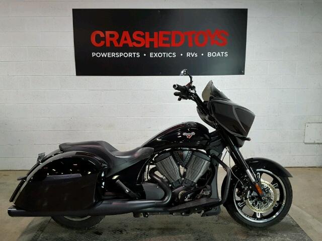 5VPDA36N8E3030115 - 2014 VICTORY MOTORCYCLES CROSS COUN BLACK photo 1