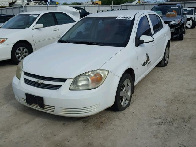 1G1AL58F187112366 - 2008 CHEVROLET COBALT WHITE photo 1