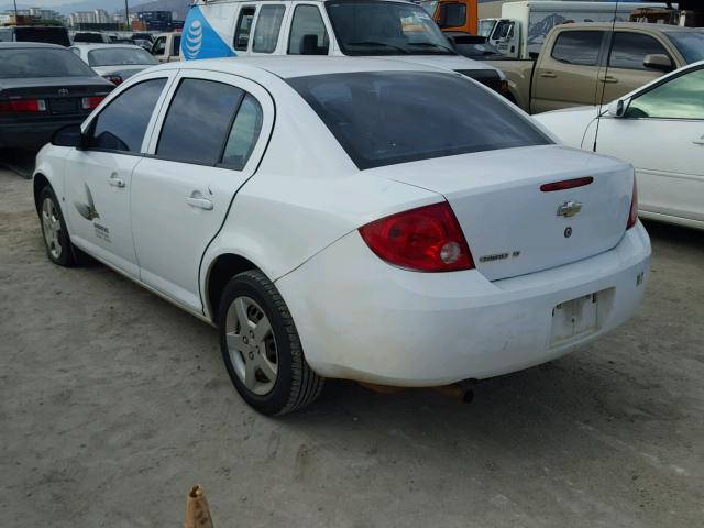 1G1AL58F187112366 - 2008 CHEVROLET COBALT WHITE photo 3