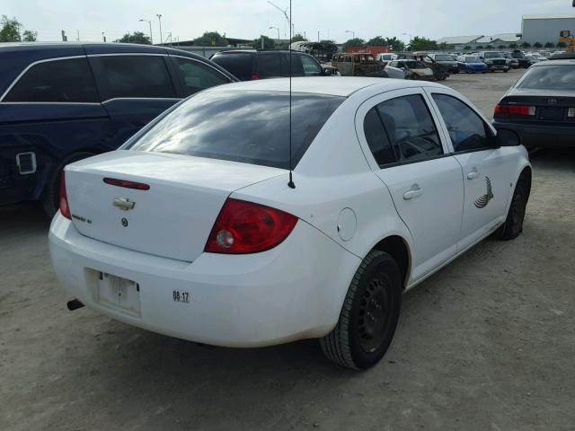 1G1AL58F187112366 - 2008 CHEVROLET COBALT WHITE photo 4