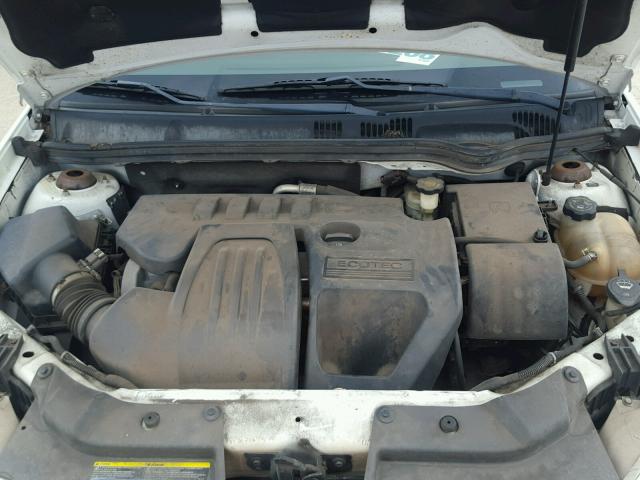 1G1AL58F187112366 - 2008 CHEVROLET COBALT WHITE photo 7