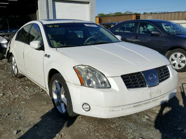 1N4BA41EX4C817185 - 2004 NISSAN MAXIMA SE WHITE photo 1