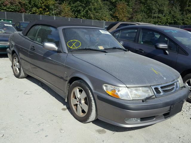 YS3DF78K037009431 - 2003 SAAB 9-3 SE GRAY photo 1