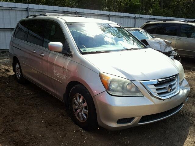 5FNRL384X9B033402 - 2009 HONDA ODYSSEY EX SILVER photo 1