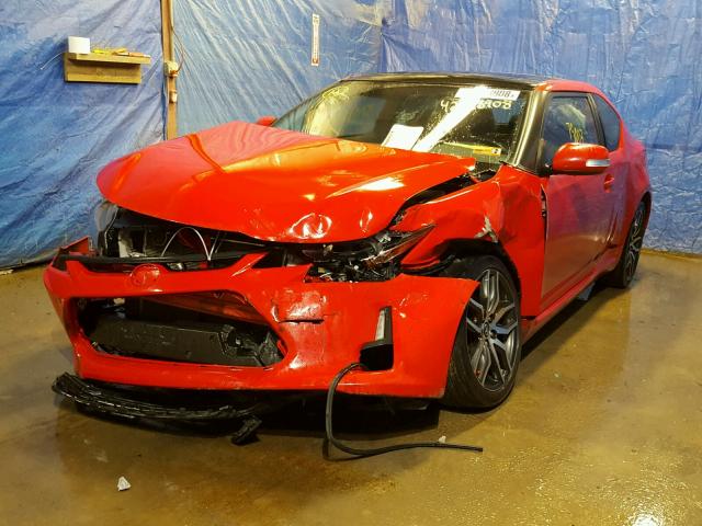 JTKJF5C74F3090715 - 2015 TOYOTA SCION TC 红色 照片 2