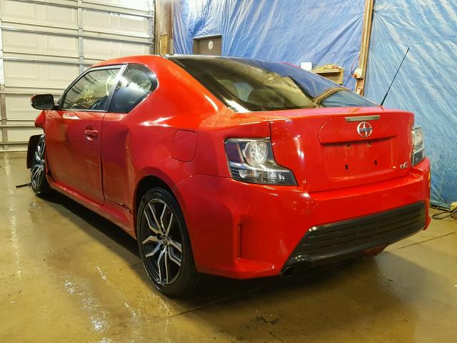 JTKJF5C74F3090715 - 2015 TOYOTA SCION TC 红色 照片 3