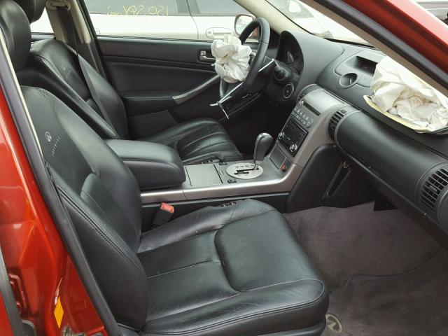 JNKCV51E23M329395 - 2003 INFINITI G35 RED photo 5