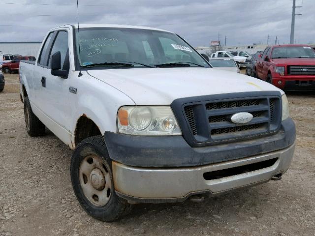 1FTRX14W08FB60346 - 2008 FORD F150 WHITE photo 1