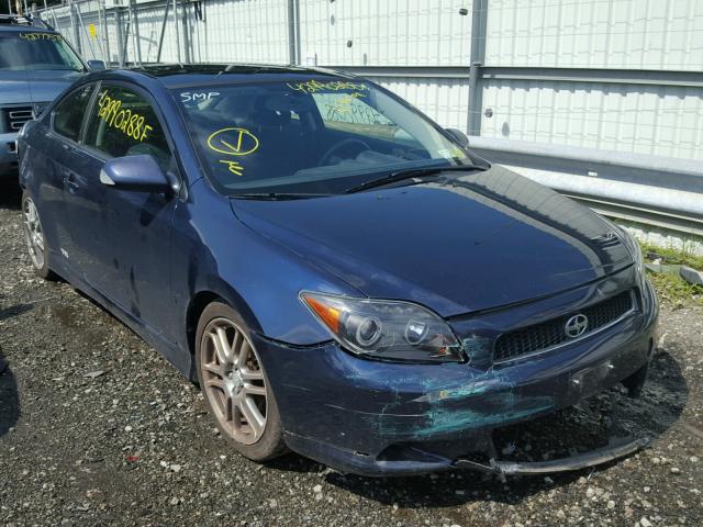 JTKDE177270191371 - 2007 TOYOTA SCION BLUE photo 1