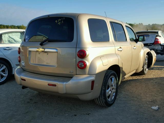 3GNDA13D16S571539 - 2006 CHEVROLET HHR LS GOLD photo 4