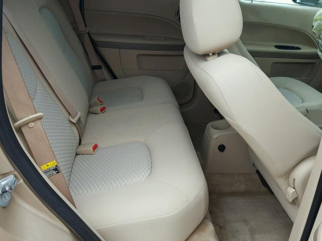 3GNDA13D16S571539 - 2006 CHEVROLET HHR LS GOLD photo 6