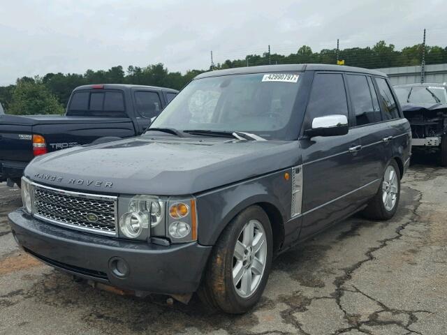 SALME11415A194705 - 2005 LAND ROVER RANGE ROVE GRAY photo 2