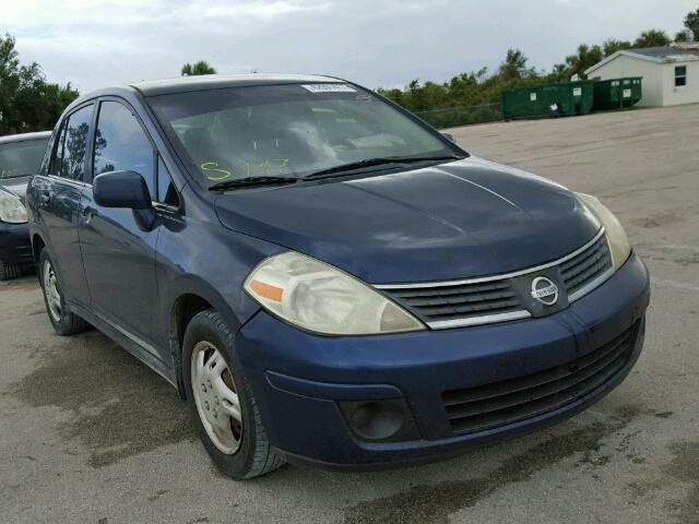 3N1BC11EX9L364462 - 2009 NISSAN VERSA BLUE photo 1